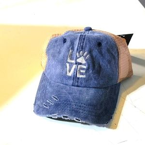 Love Dog Mom Dad Hat